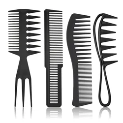 Peine desenredante dientes anchos para cabello rizado y grueso