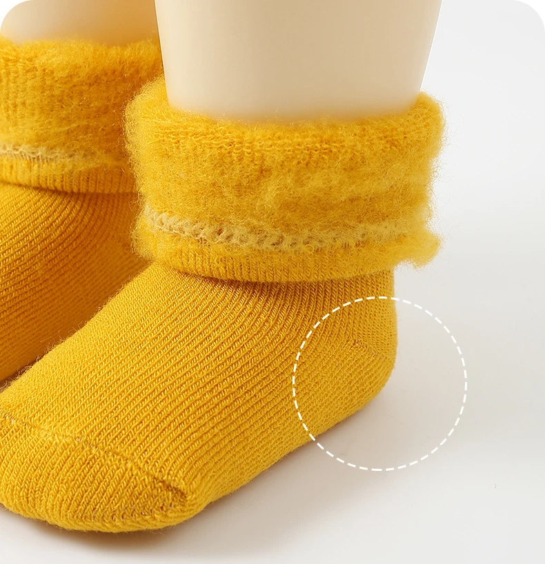 Guía de tallas para calcetines de bebé