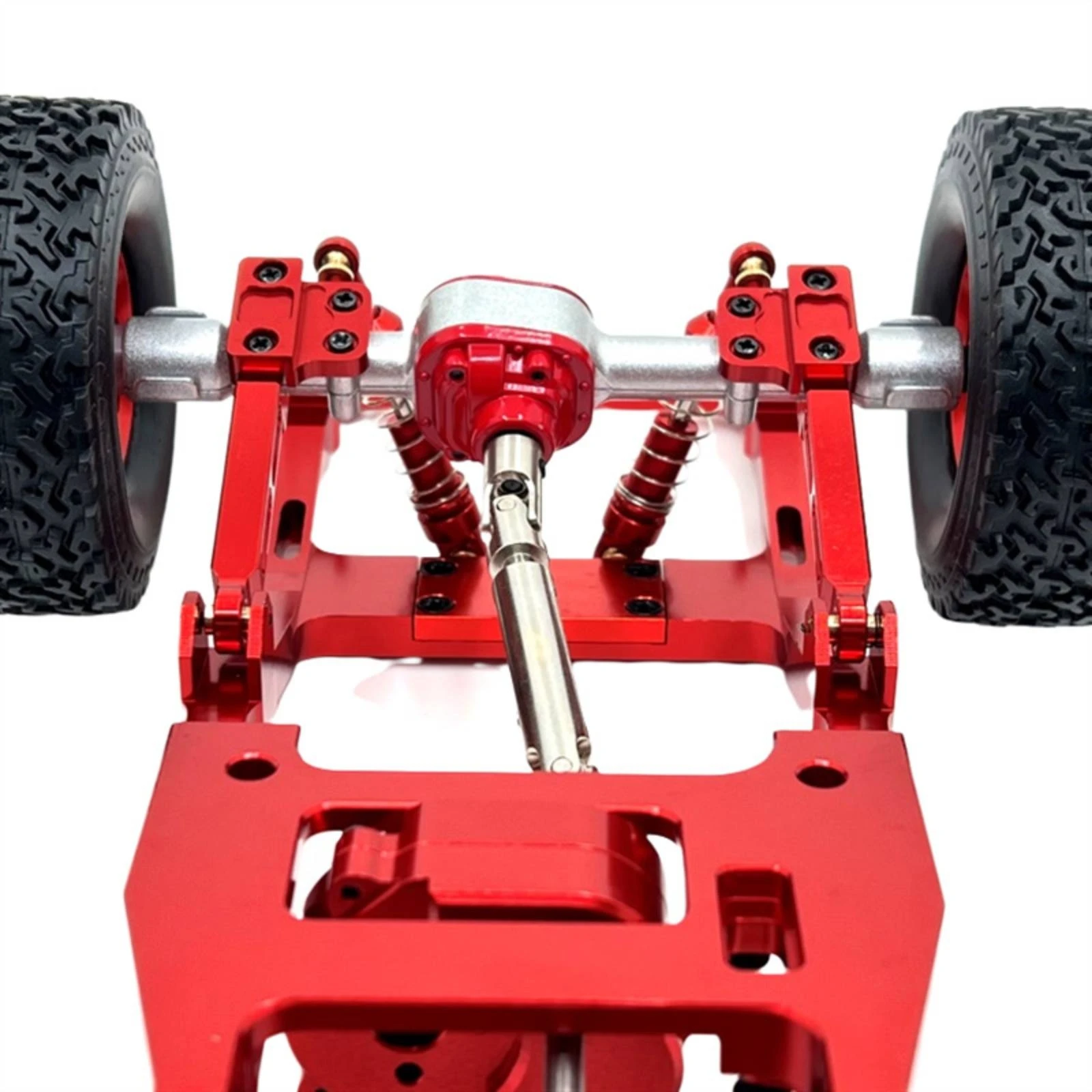 Coche RC: kit de mejora metálico con amortiguador trasero