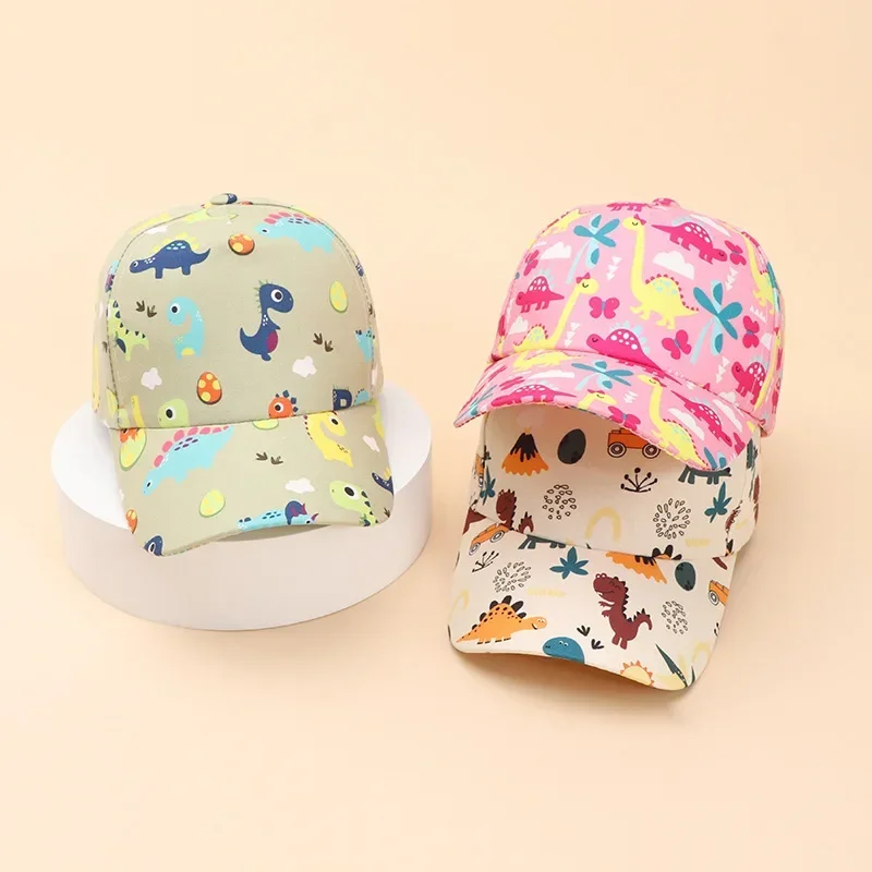 Gorra visera infantil con dinosaurios para niños - imagen 5
