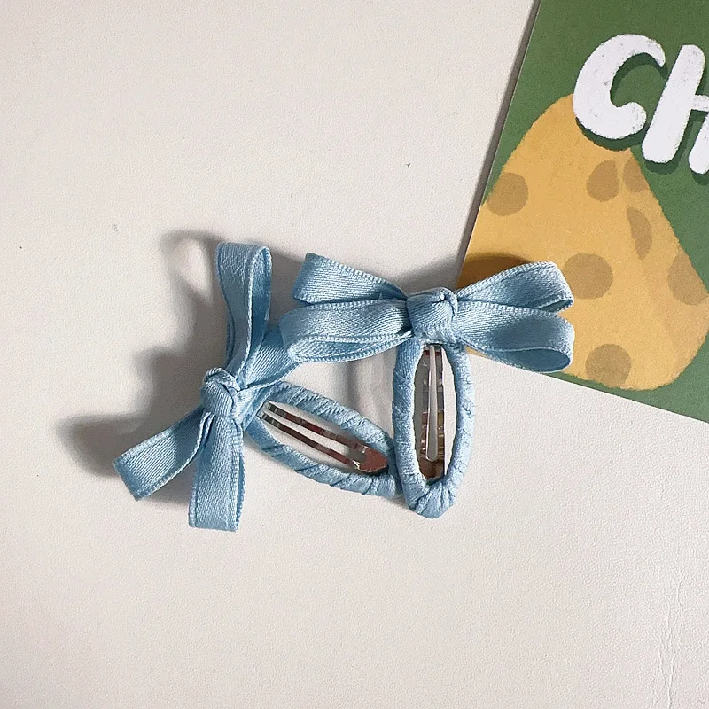 Clips de pelo arco para niña – Tono caramelo