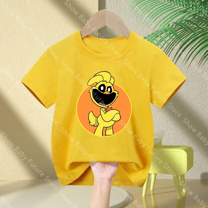 Camiseta Smilings Critters de dibujos animados para niño manga corta - imagen 4
