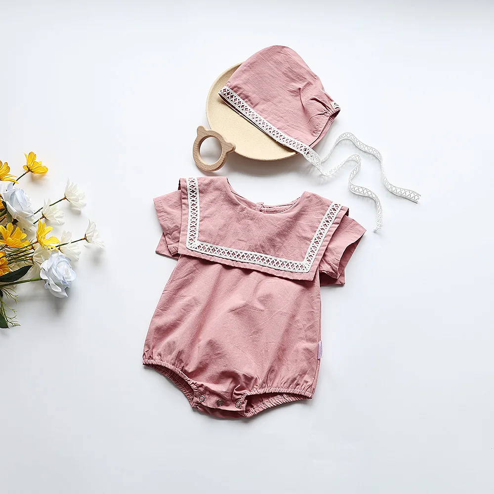 Body de encaje veraniego para bebé - pack de 2 con capucha - imagen 4