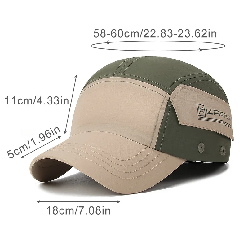 Gorra béisbol secado rápido con protección solar infantil - imagen 2