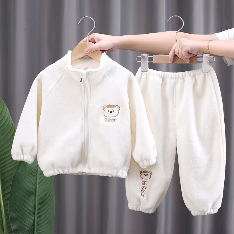 Conjunto chaqueta y pantalón acolchados para bebé - imagen 3
