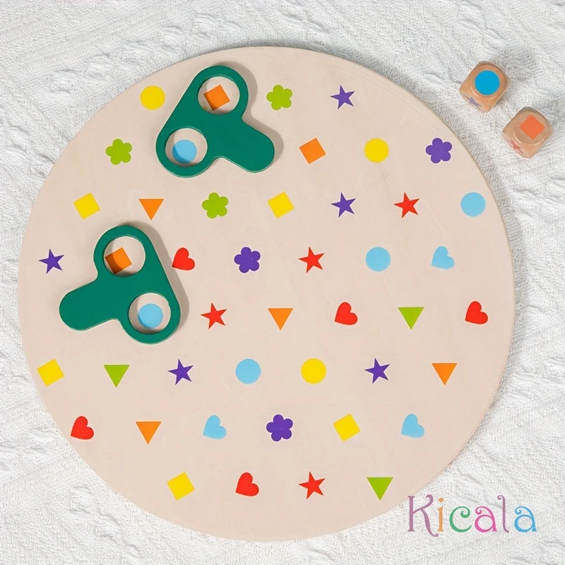 Juego de mesa interactivo en madera para padres e hijos, concentración - imagen 3