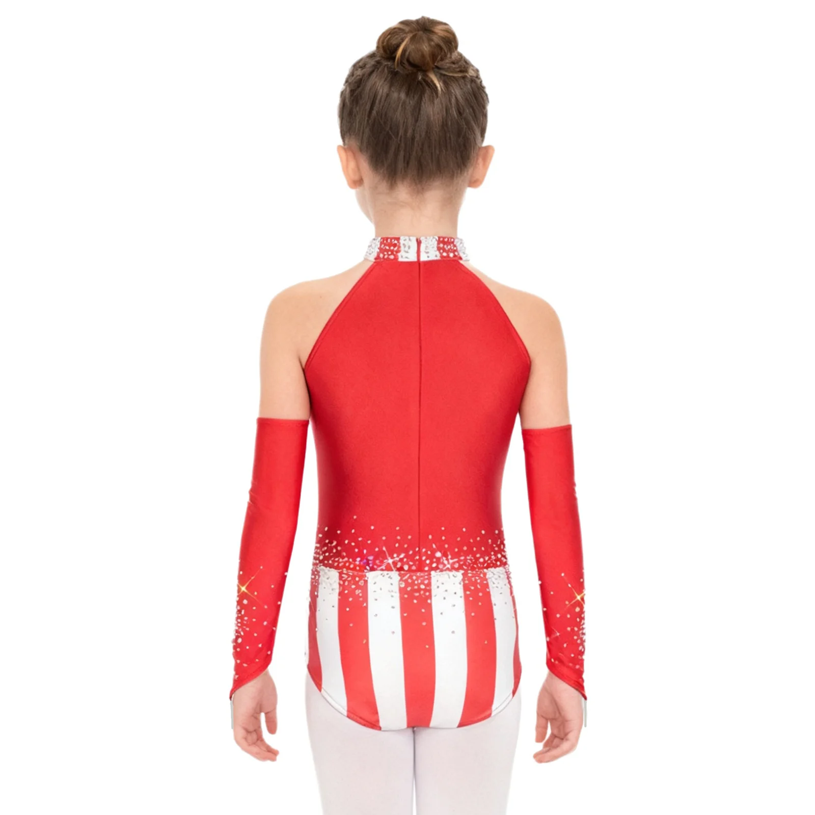 Mono de ballet con diamantes – Disfraz de baile para niña - imagen 2