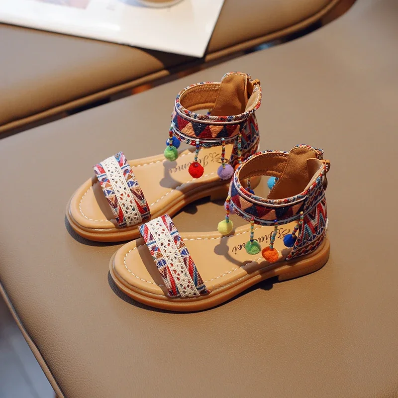 Sandalias niño verano – Antideslizantes y transpirables estilo romano - imagen 2
