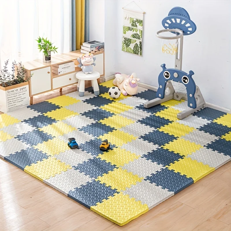 Estera EVA antideslizante para ninos 30x30 cm - Yoga y juegos en casa - imagen 5