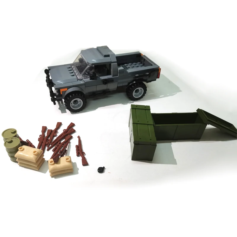 Camioneta todoterreno de bloques para niños – Juguete DIY - imagen 3