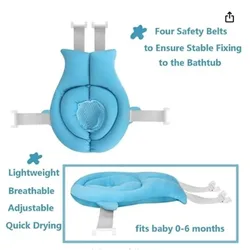 Eslinga de baño para bebé recién nacido con red soporte suave