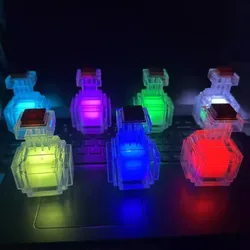 Lámpara de noche infantil LED recargable USB con botella