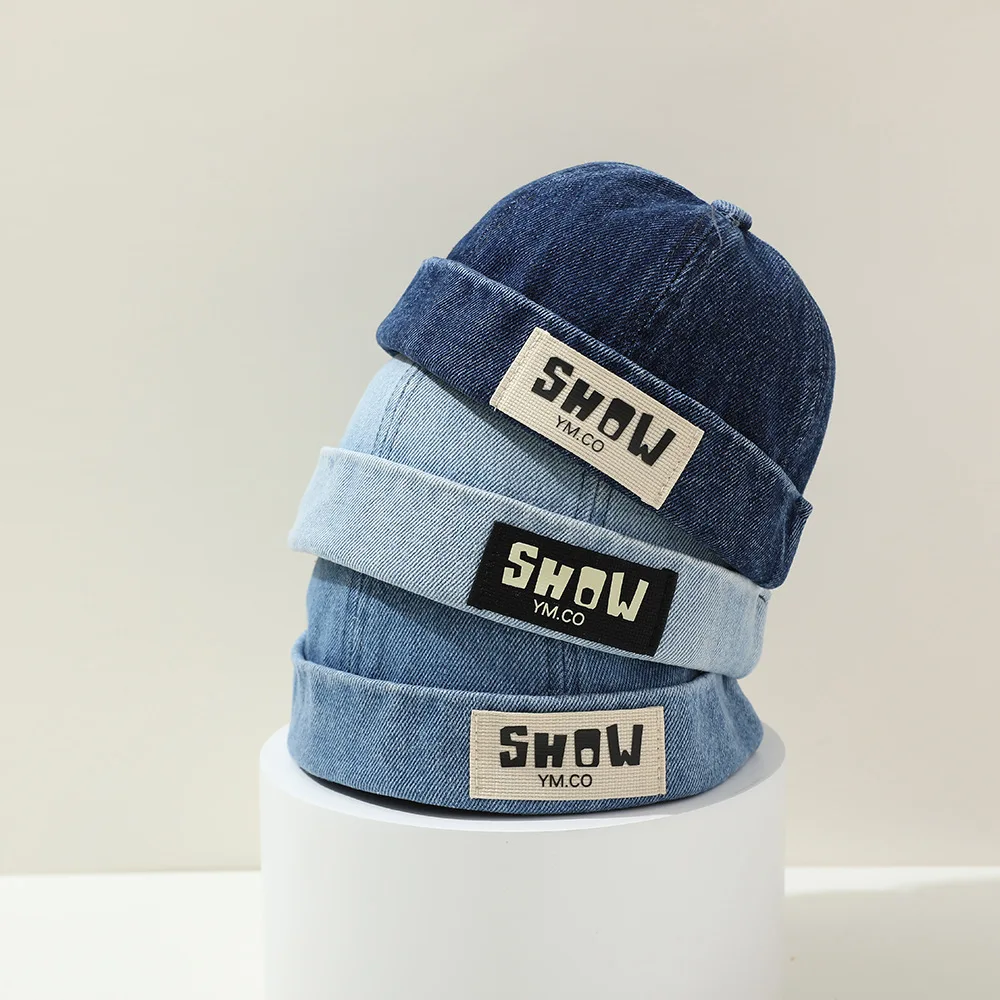 Gorro vaquero elástico con letras para niños – cálido exterior - imagen 4