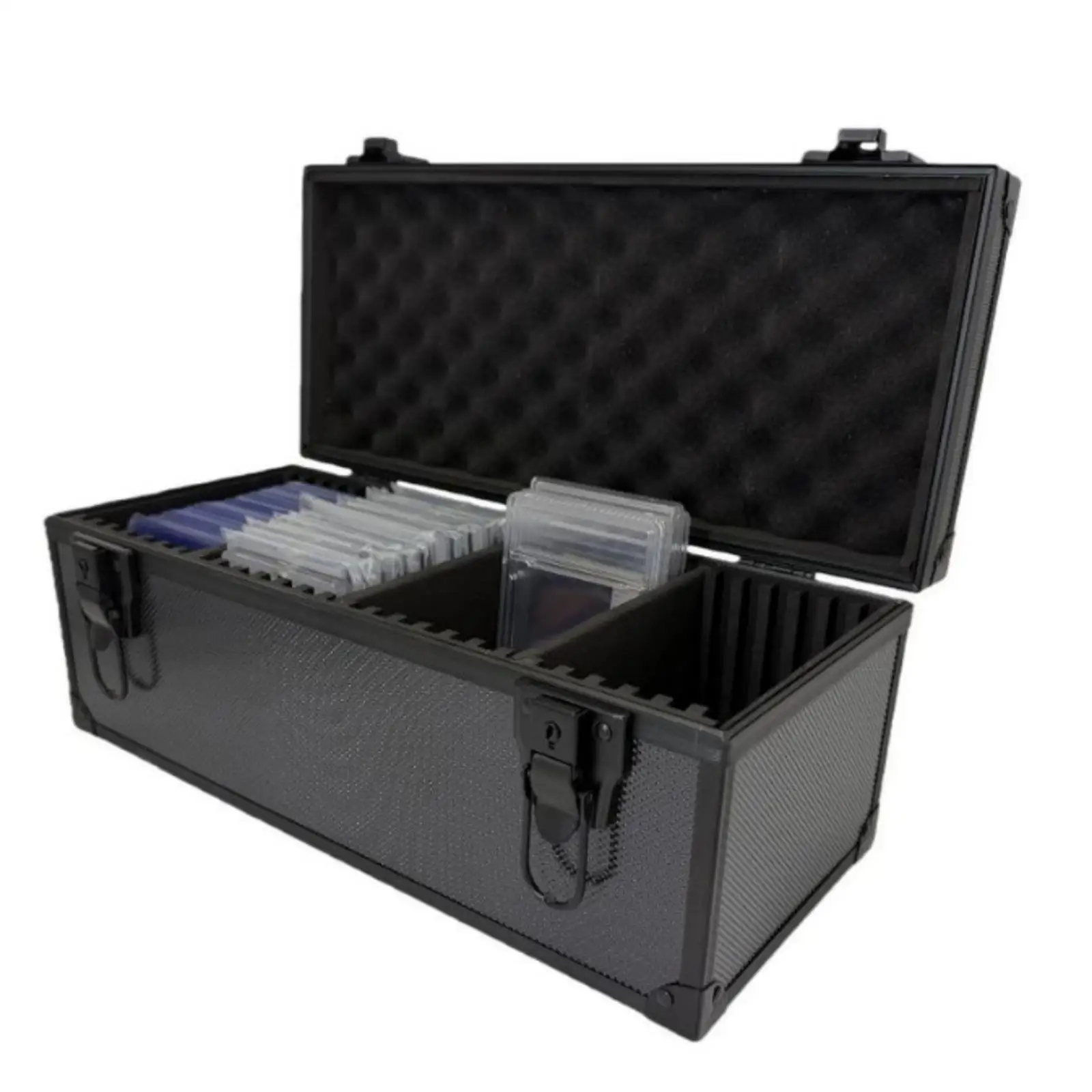 Caja para tarjetas coleccionables portátil y resistente protectora