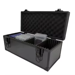 Caja para tarjetas coleccionables portátil y resistente protectora