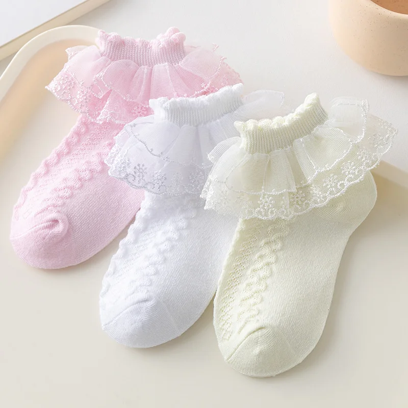 Calcetines finos de algodón para niñas - Verano y primavera - imagen 5