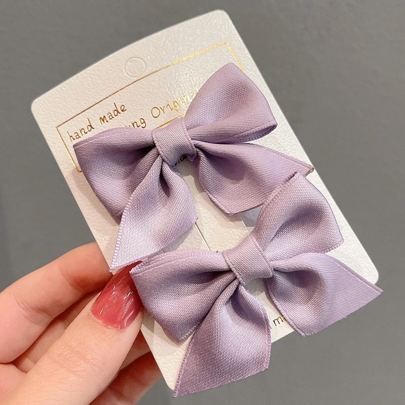 Accesorios de pelo para niños y bebés – Horquillas lazo coreano - imagen 5