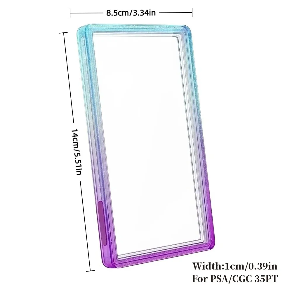 Funda protectora transparente TPU con diseño degradado