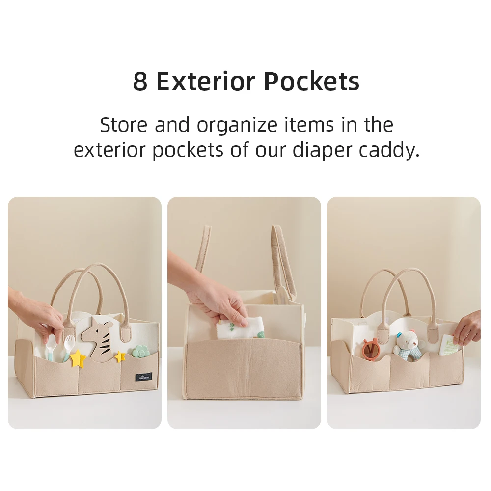 Sunveno Organizador de Pañales – Bolsa portátil para cambiador - imagen 2