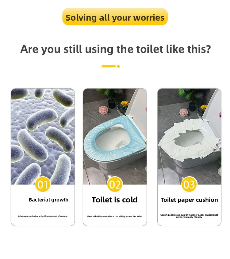 Cojín lavable para uso diario en baños familiares