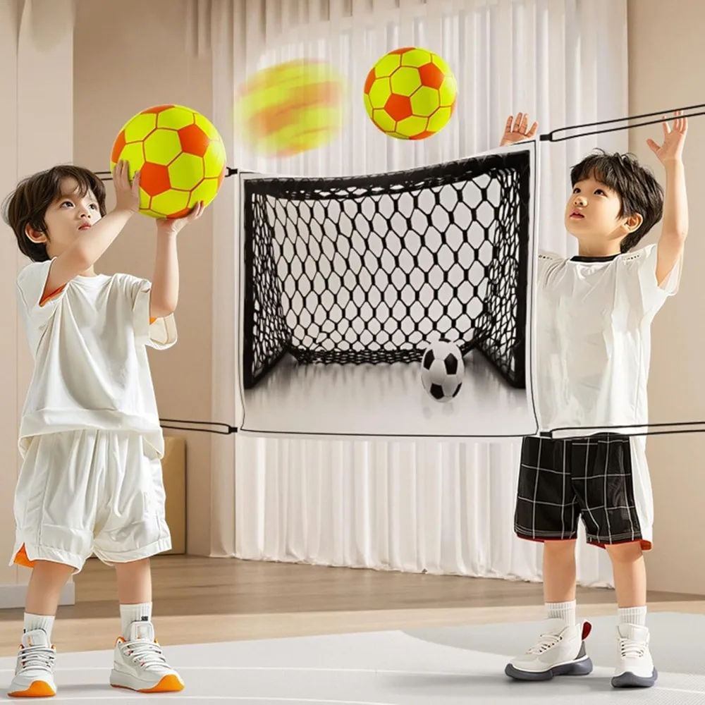 Balón de fútbol blando y silencioso para niños, interior y jardín - imagen 3