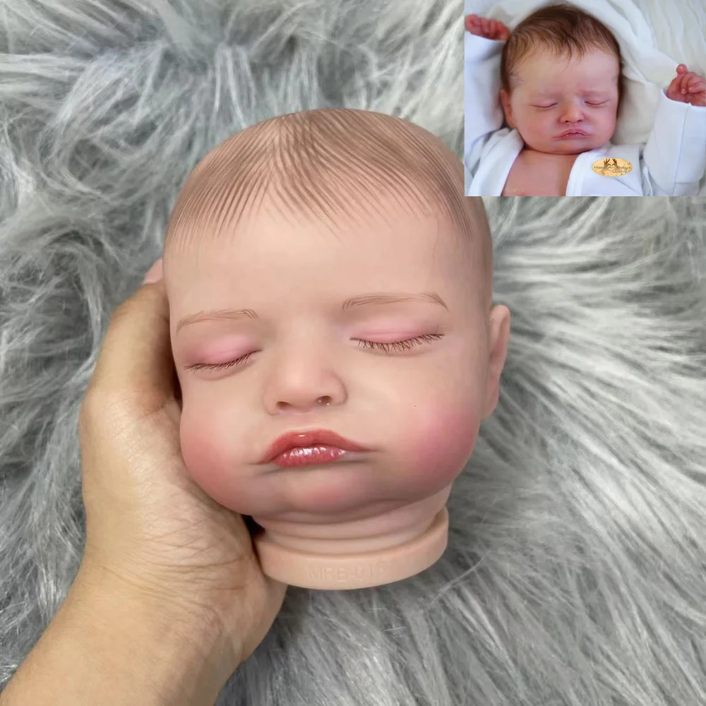 Rosalie - Muñeco reborn de vinilo realista con cuerpo de tela - imagen 2