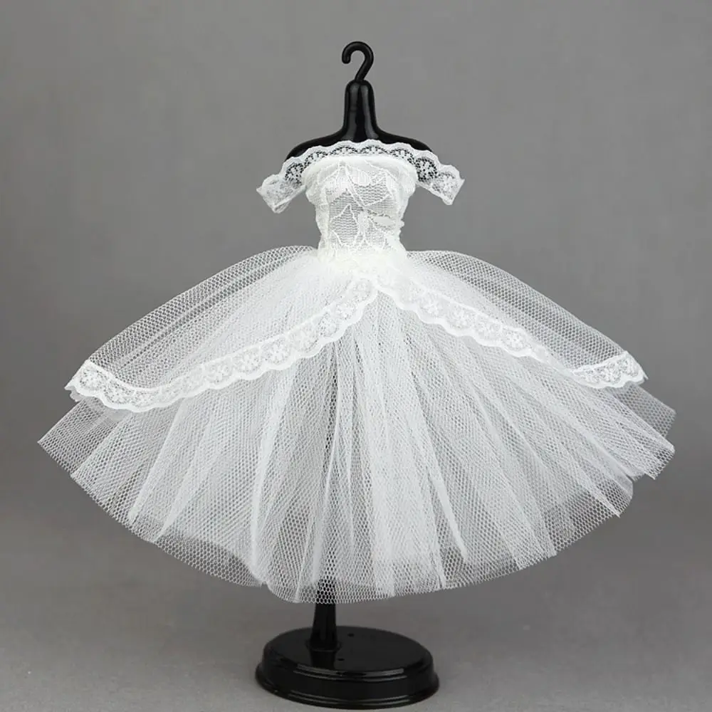 Vestido de muñeca Blythe negro multicapa para fiesta con encaje - imagen 4