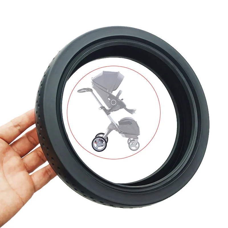 Rueda trasera de neumático de goma para cochecito Stokke Xplory - imagen 3