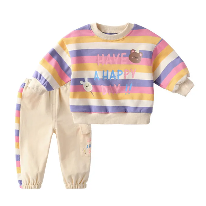 Conjunto de chándal jersey para niña – Primavera/Otoño - imagen 2