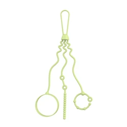 Cadena chupete silicona QX2D con correas ajustables para cochecito
