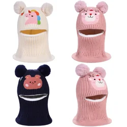 Gorro de invierno bebé con protección auditiva forro polar suave