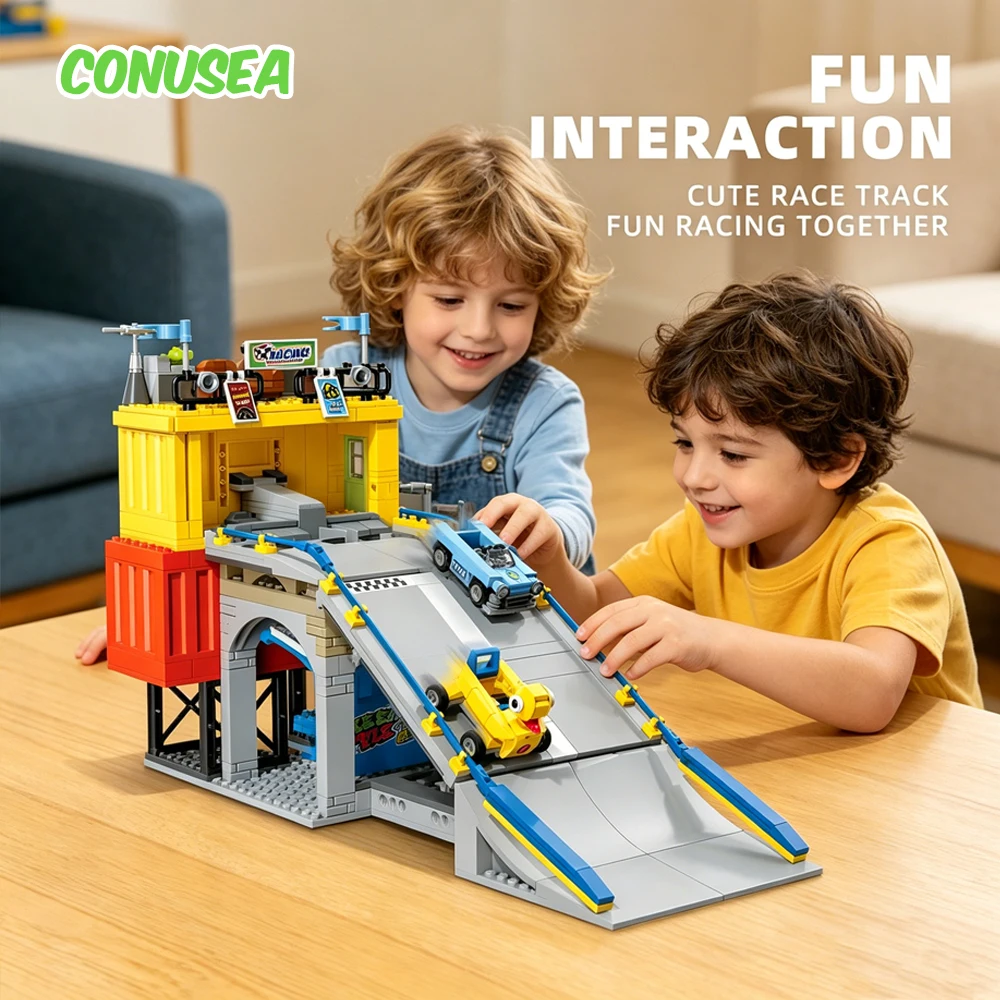 Montaña rusa de construcción: pista carreras y coches - imagen 4
