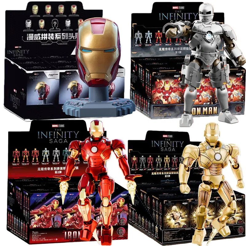 Figuras de Iron Man en caja sorpresa