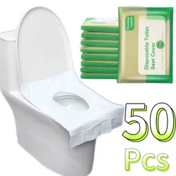 Fundas desechables para asiento de inodoro portátil impermeables