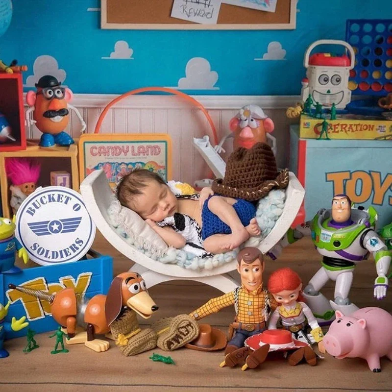 Disfraz sheriff Toy Story para fotografía de recién nacido - imagen 3