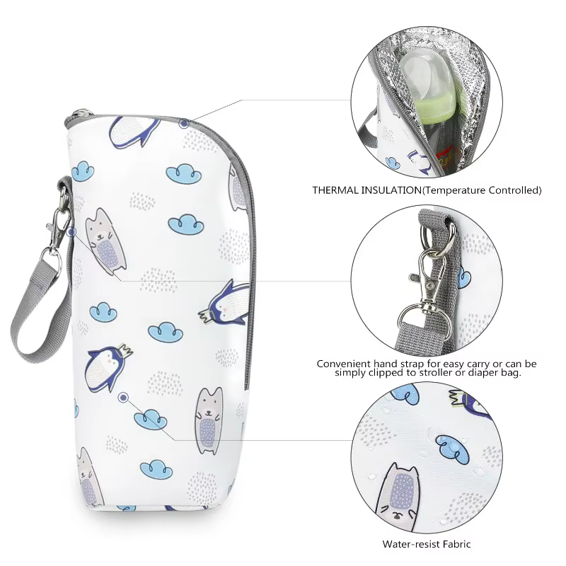 Bolsa portabotellas isotérmica para leche materna - imagen 2