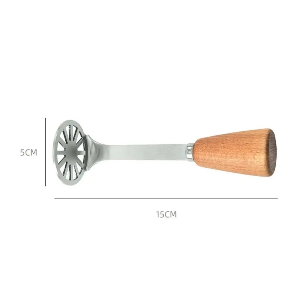 Trituradora manual de acero inoxidable para frutas y verduras - imagen 4
