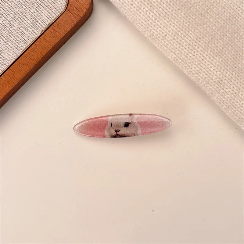 Pinza lateral para el pelo con diseño de gatito dulce