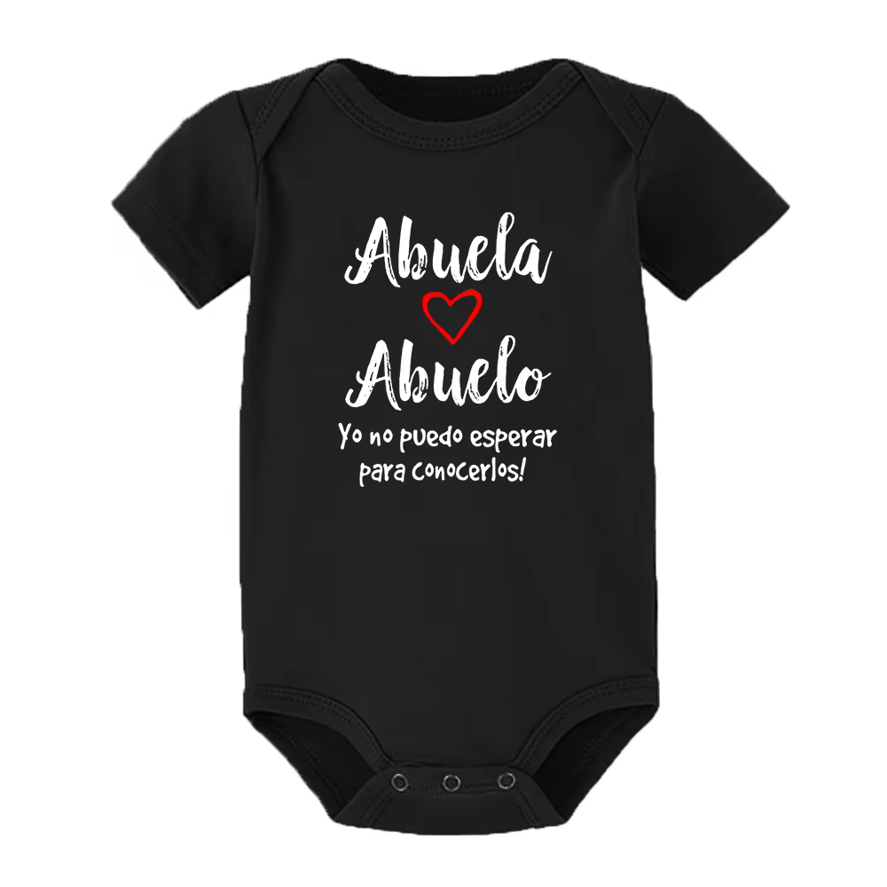 Body español para bebé – Reveal abuelos - imagen 5