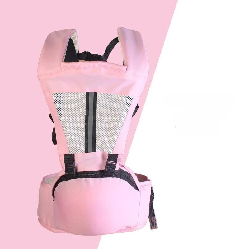 Portabebés ergonómico ligero de cintura, abrazadera frontal, doble uso - imagen 5
