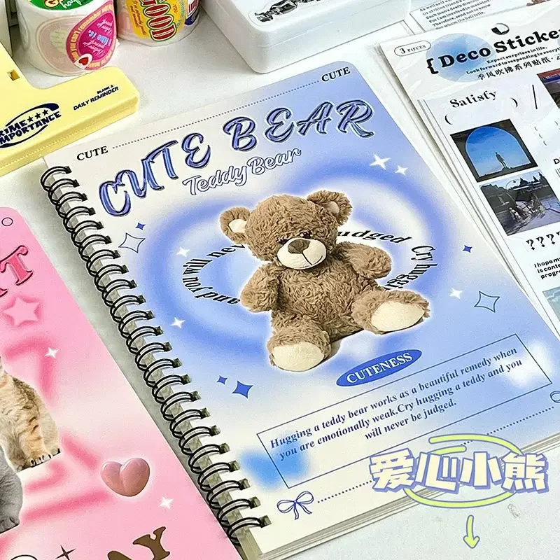 Cuaderno A5 estilo vintage para estudiantes – Bloc de notas escolar bonito