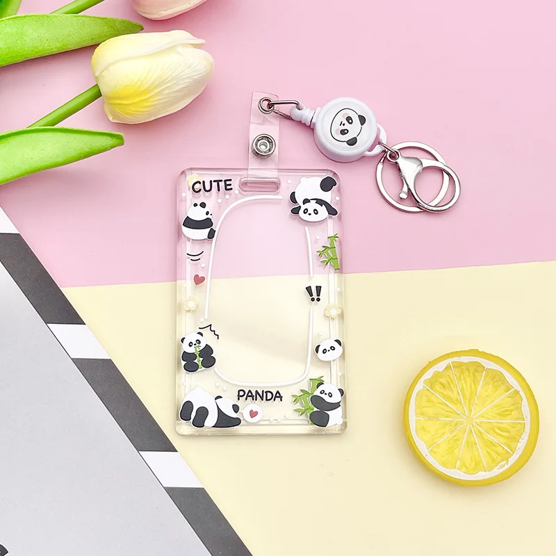 LLavero panda infantil – Accesorio adorable de dibujos