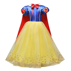 Vestido de princesa Elsa para niñas – Disfraz Reina de la Nieve