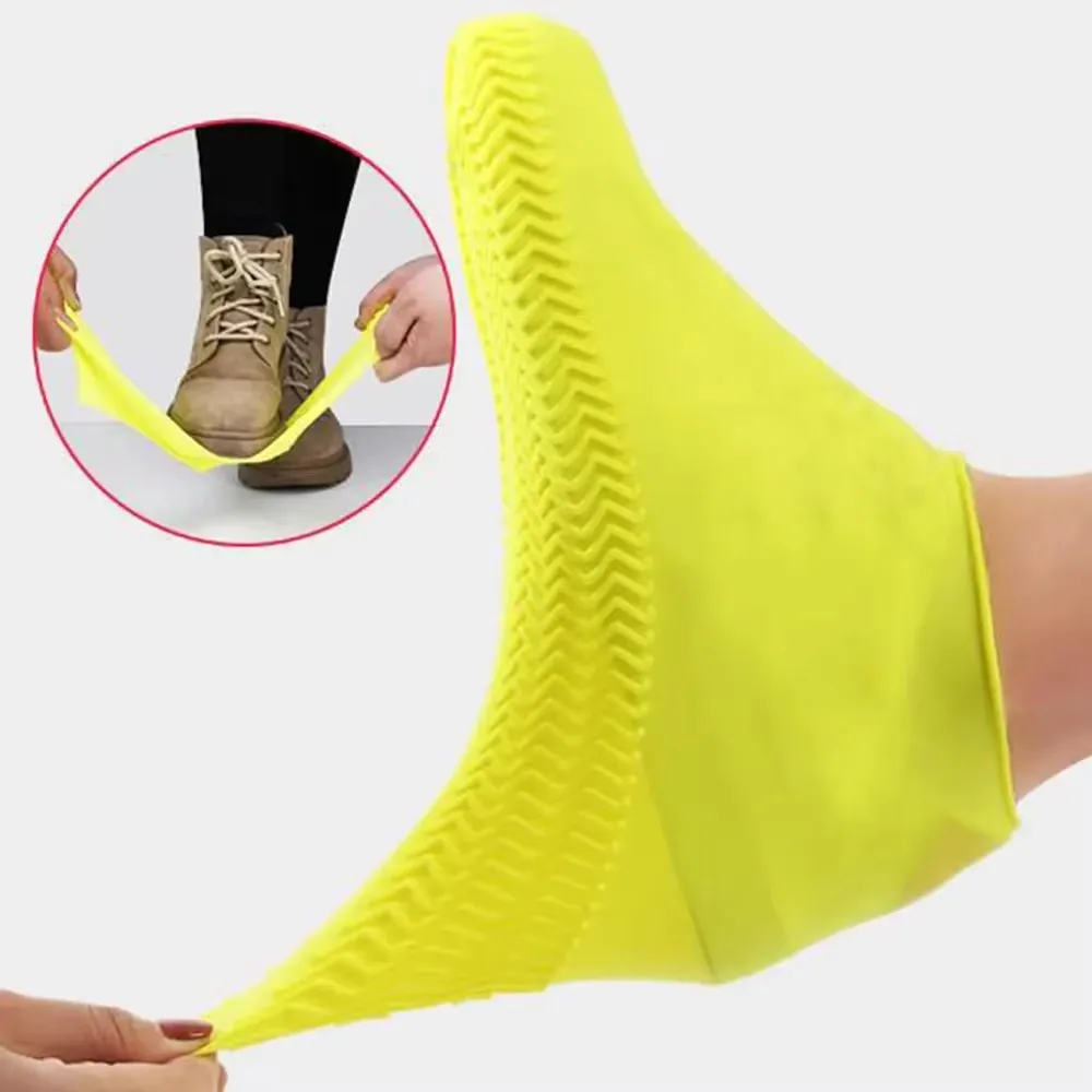Protectores impermeables de zapatos para niños reutilizables - imagen 4