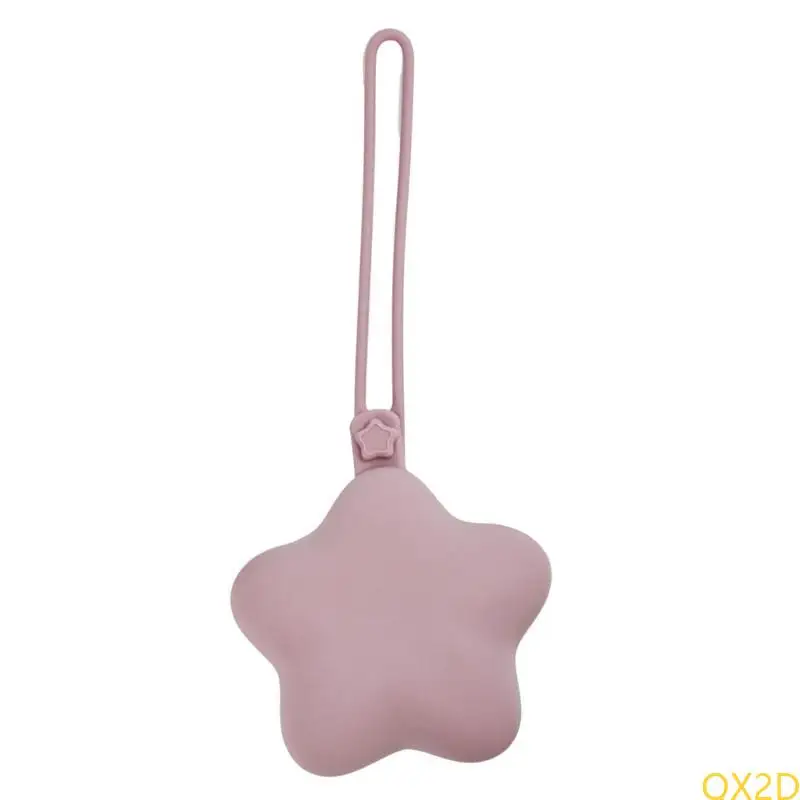 Paciguo QX2D Estuche de silicona para chupetes portátil