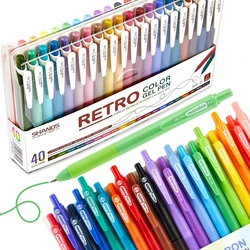 Bolígrafos retráctiles de gel ideales para escritura suave y notas