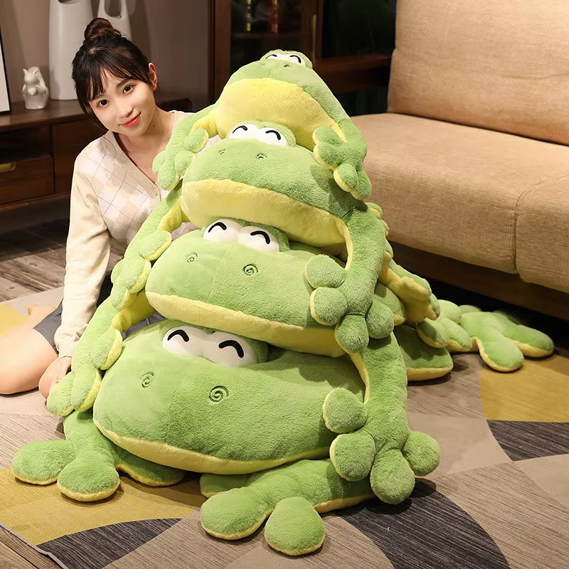 Peluche rana suave para dormir infantil – Regalo ideal - imagen 2