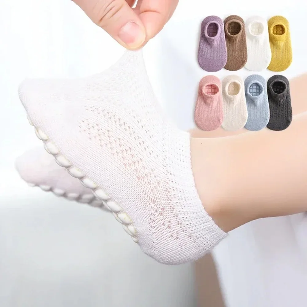 Calcetines invisibles de algodón para bebés de verano antideslizantes - imagen 3