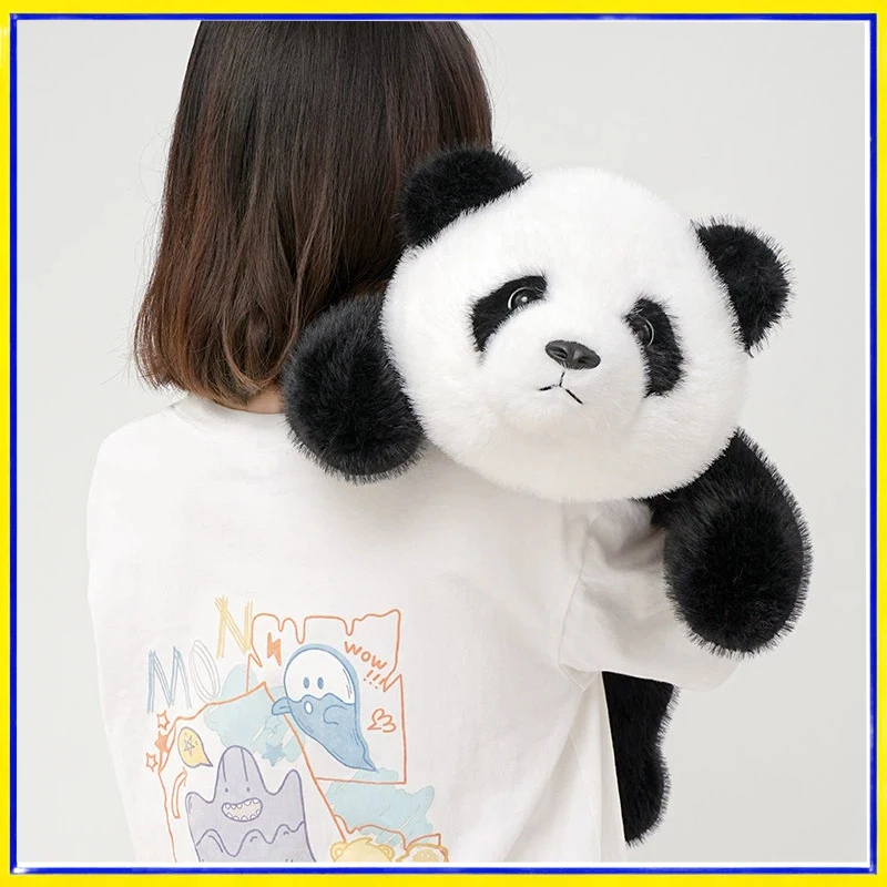 Peluche de panda rojo suave para abrazar y dormir, acolchado - imagen 2