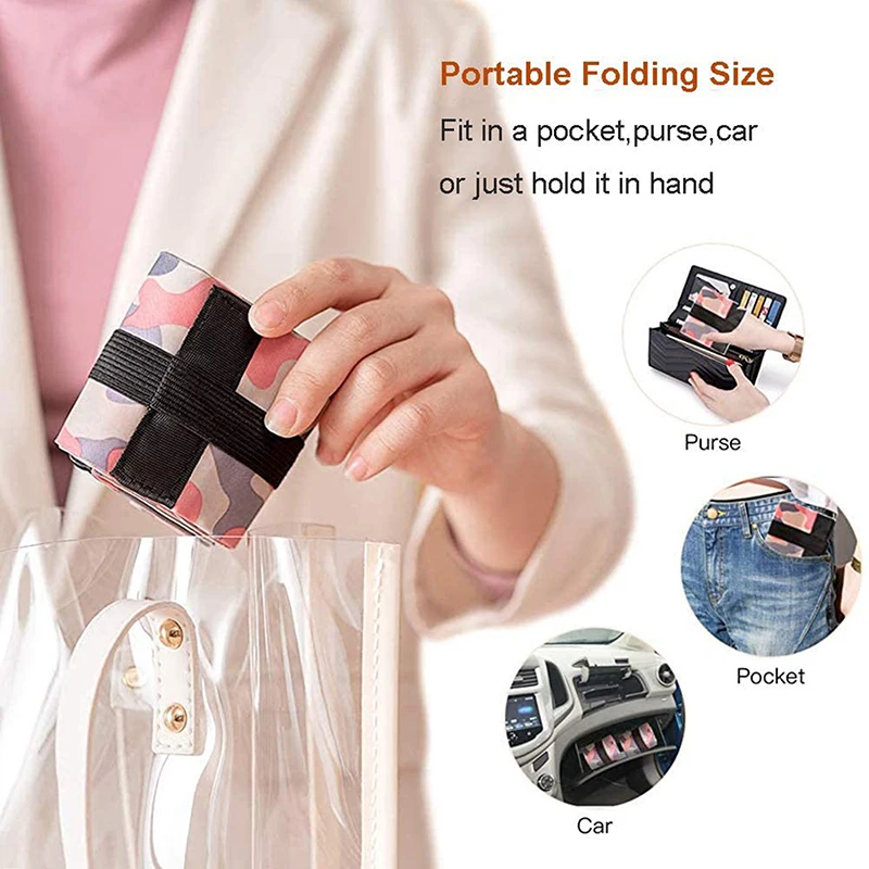 Bolsa plegable reutilizable de playa en tela Oxford impermeable - imagen 3
